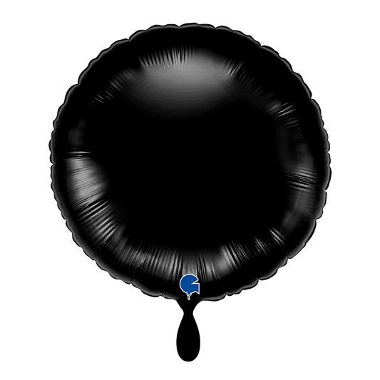 1 Balloon - Round - Black