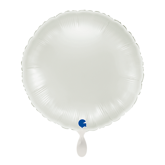 1 Balloon - Round - White