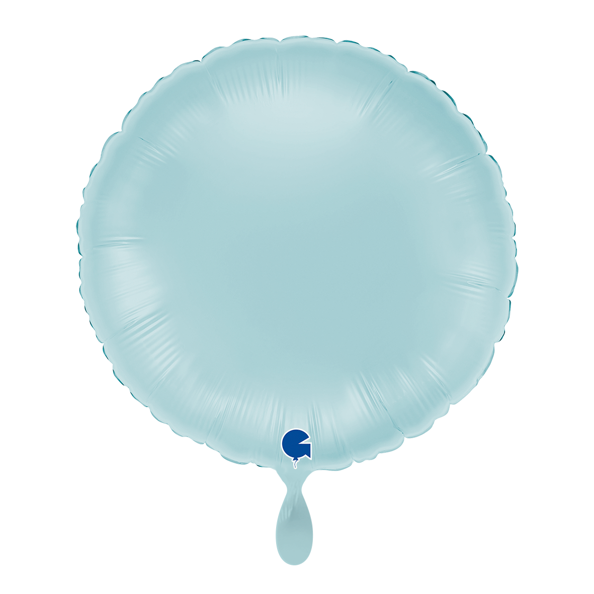1 Balloon - Round - Pastel Blue