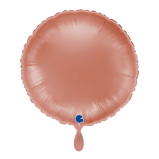 1 Balloon - Round - Rose Gold
