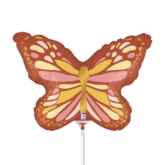 10 Miniballoons Airfilled - Boho Butterfly (Unverpackt)