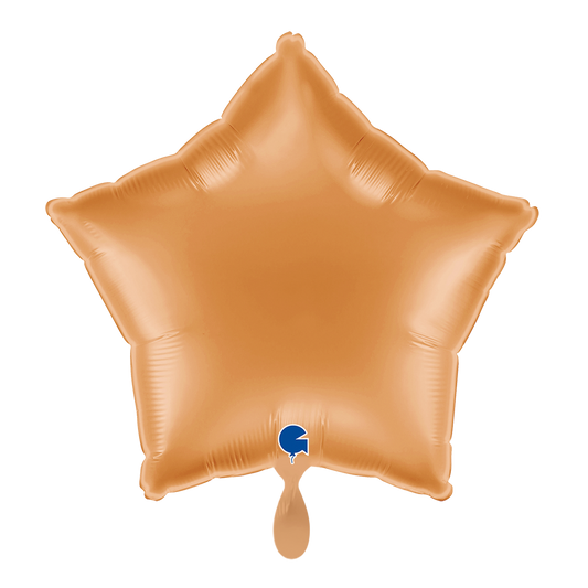 1 Balloon - Star - Sunset Gold