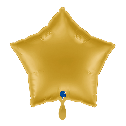 1 Balloon - Star - Gold