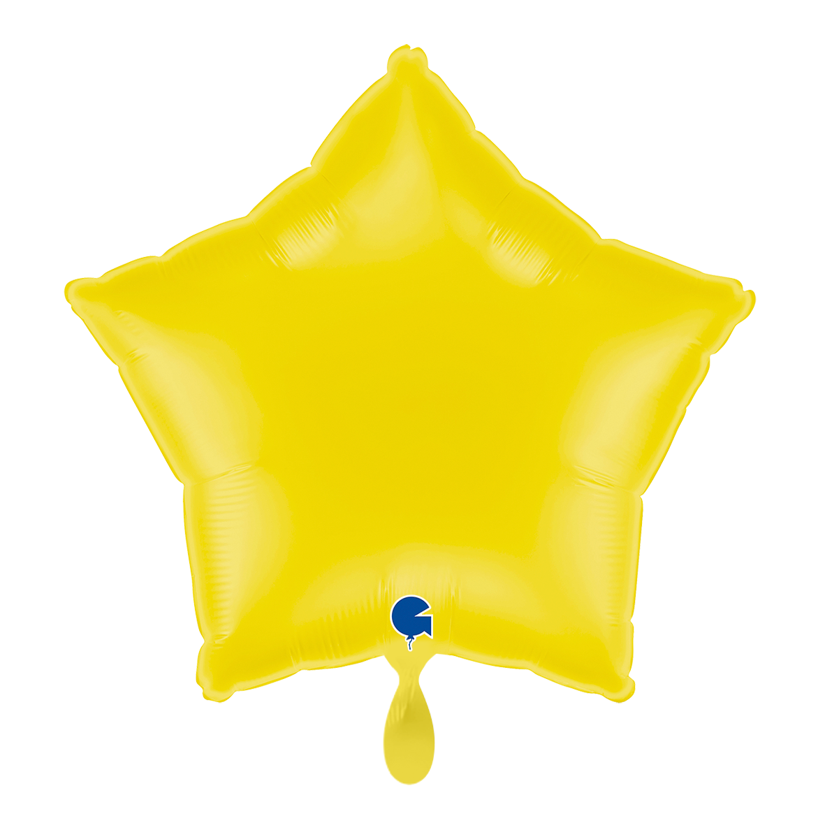 1 Balloon - Star - Pastel Yellow