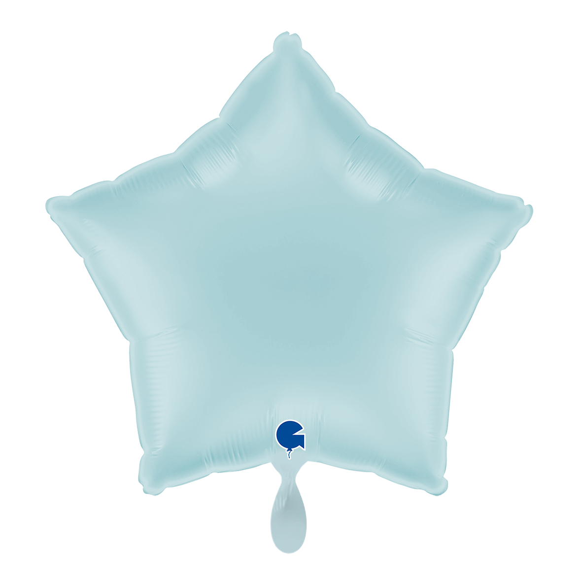 1 Balloon - Star - Pastel Blue
