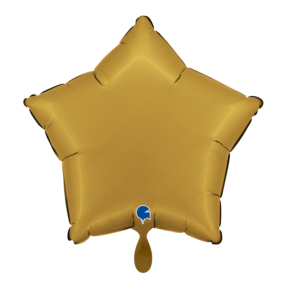 1 Balloon - Star - Satin Gold