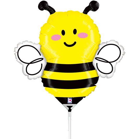 10 Miniballoons Airfilled - Bee (Unverpackt)