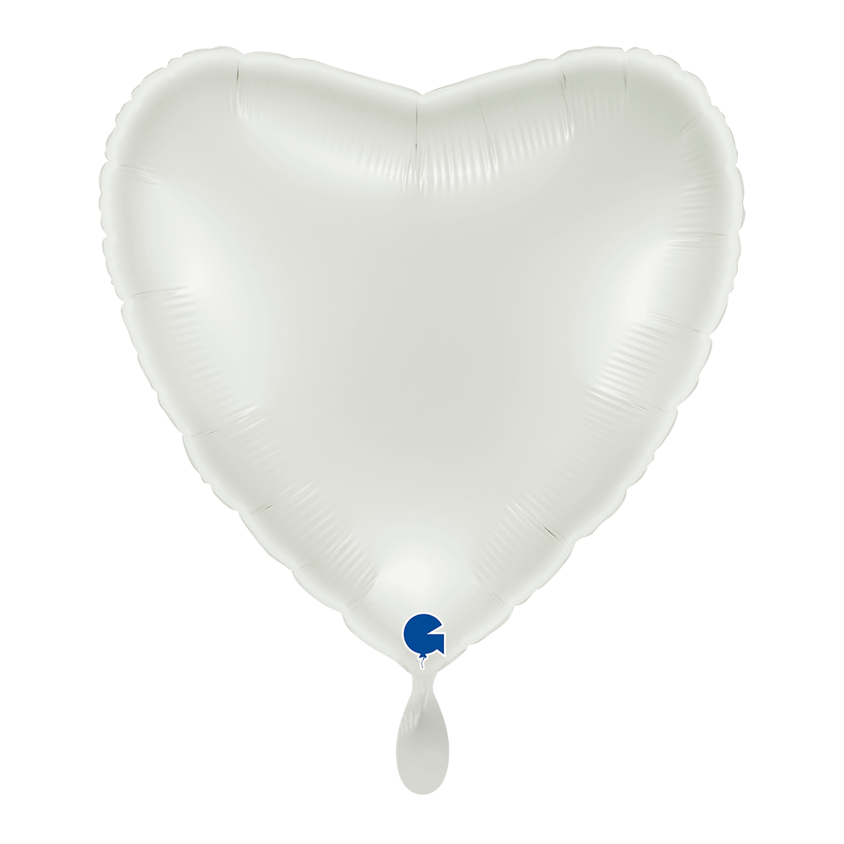 1 Balloon XL - Heart - White