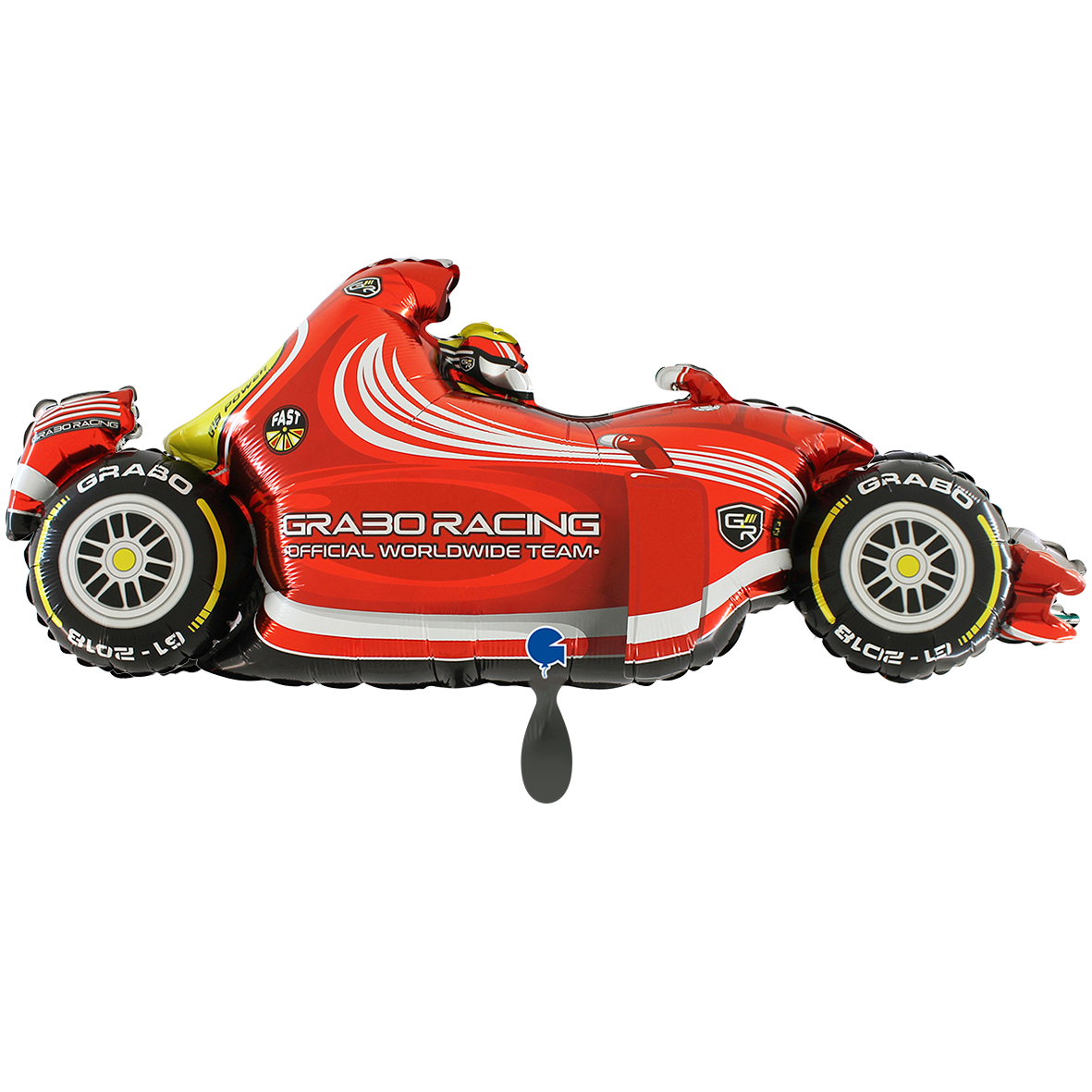 1 Balloon XXL - Speedy Car Red