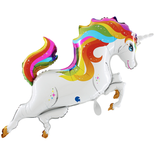1 Balloon XXL - Rainbow Unicorn Body