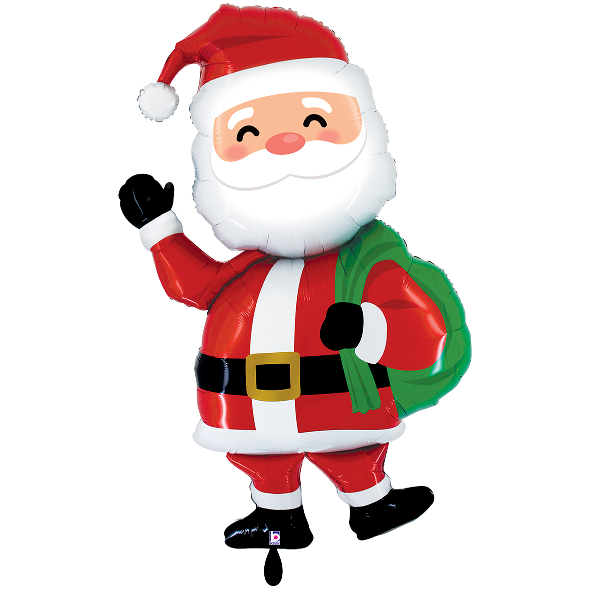 1 Balloon XXL - Special Delivery Santa
