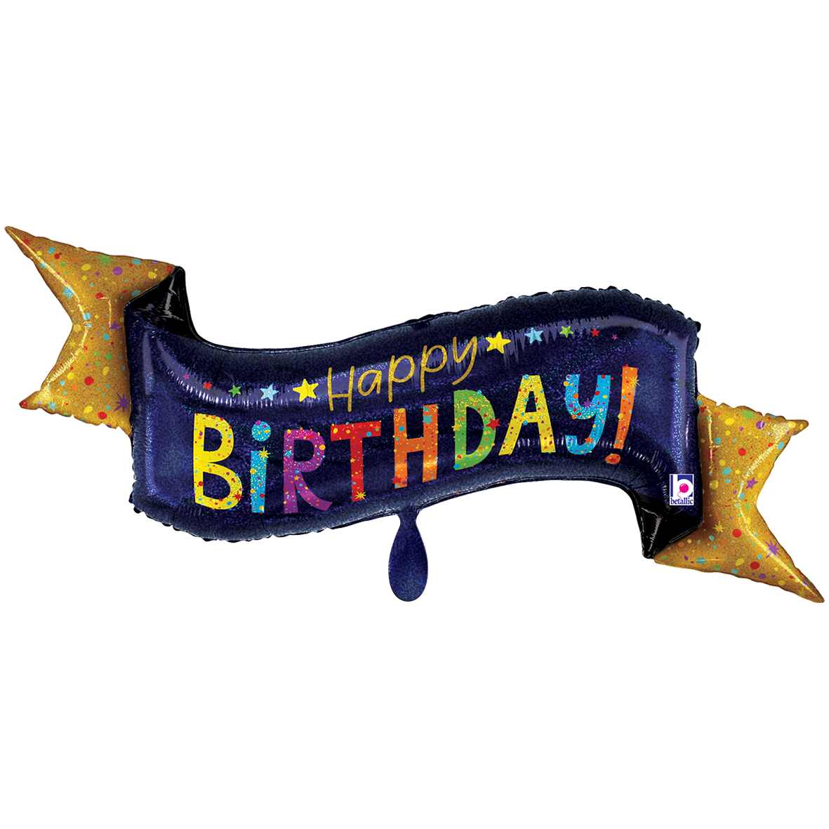 1 Balloon XXL - Navy Birthday Banner
