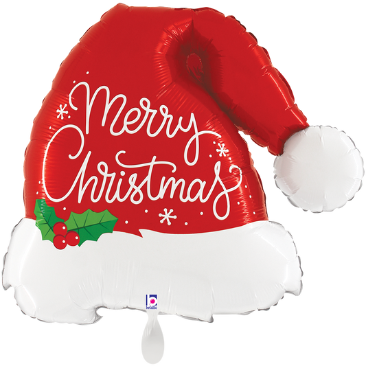 1 Balloon XXL - Christmas Santa Hat