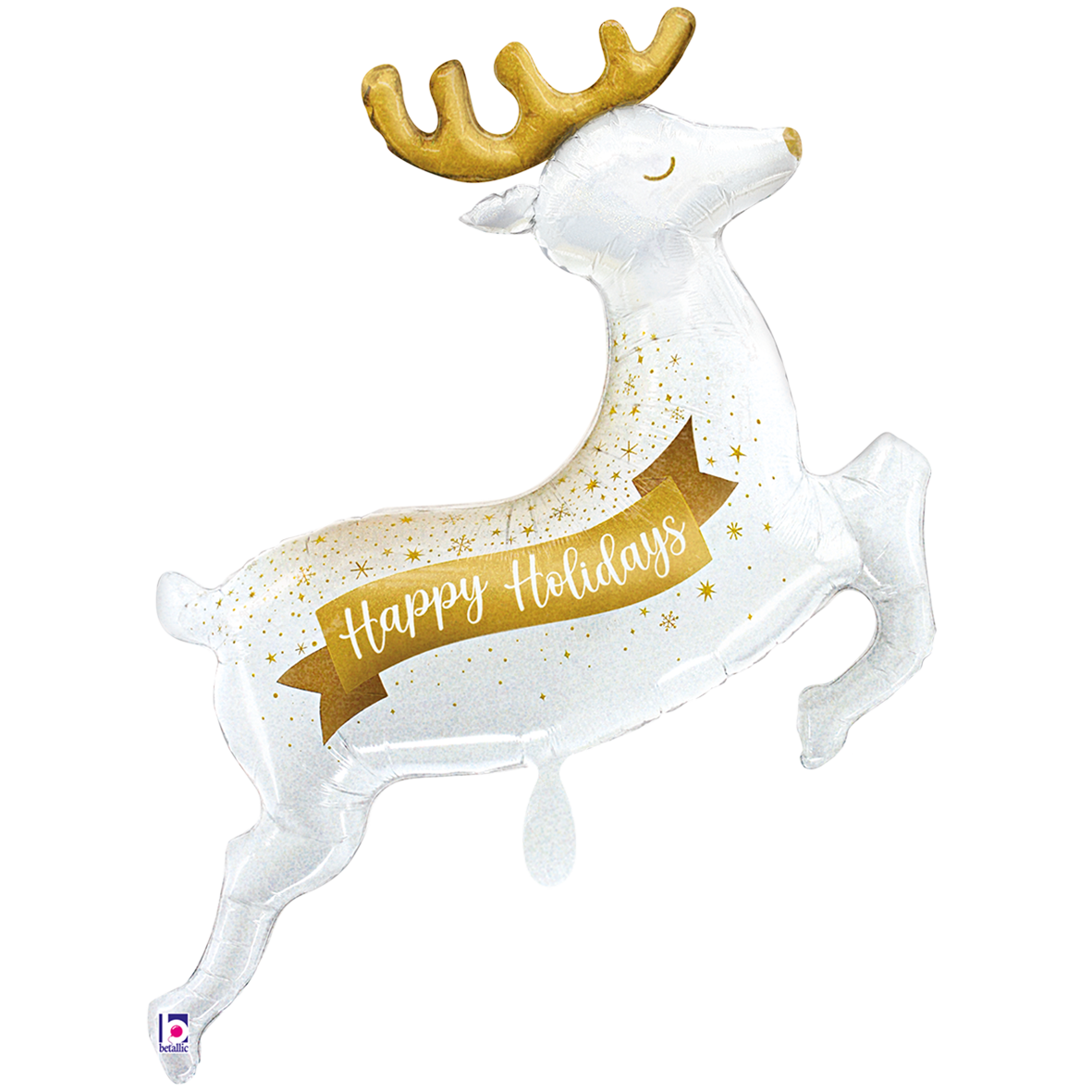 1 Balloon XXL - Glisten Holiday Reindeer