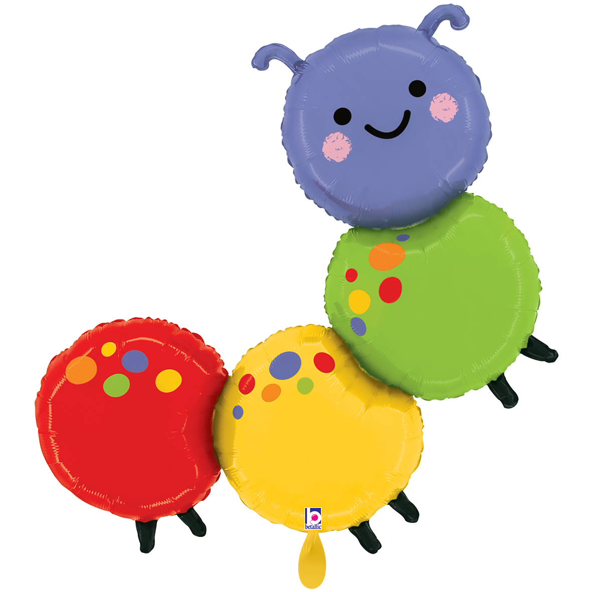 1 Balloon XXL - Caterpillar