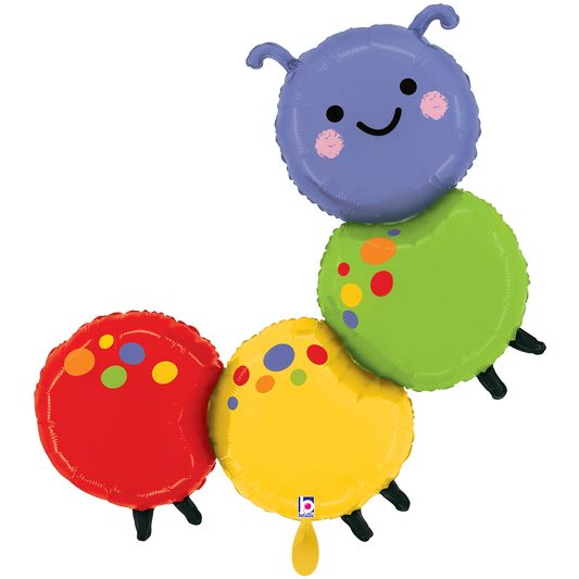 1 Balloon XXL - Caterpillar
