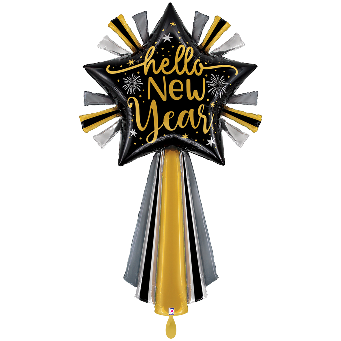 1 Balloon XXL - Special Delivery New Year Shooting Star