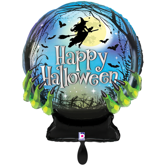 1 Balloon XXL - Spooky Halloween Crystal