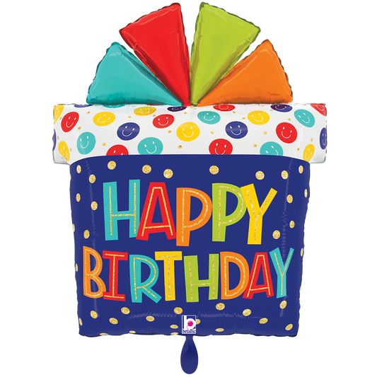 1 Balloon XXL - Birthday Gift Smiley Face
