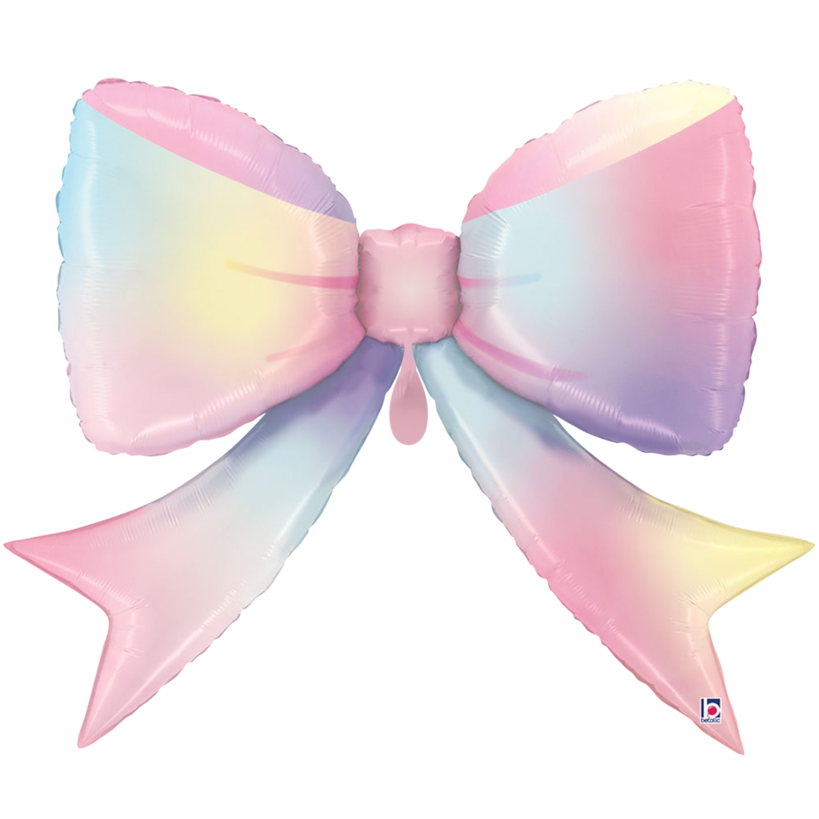 1 Balloon XXL - Multicolor Bow