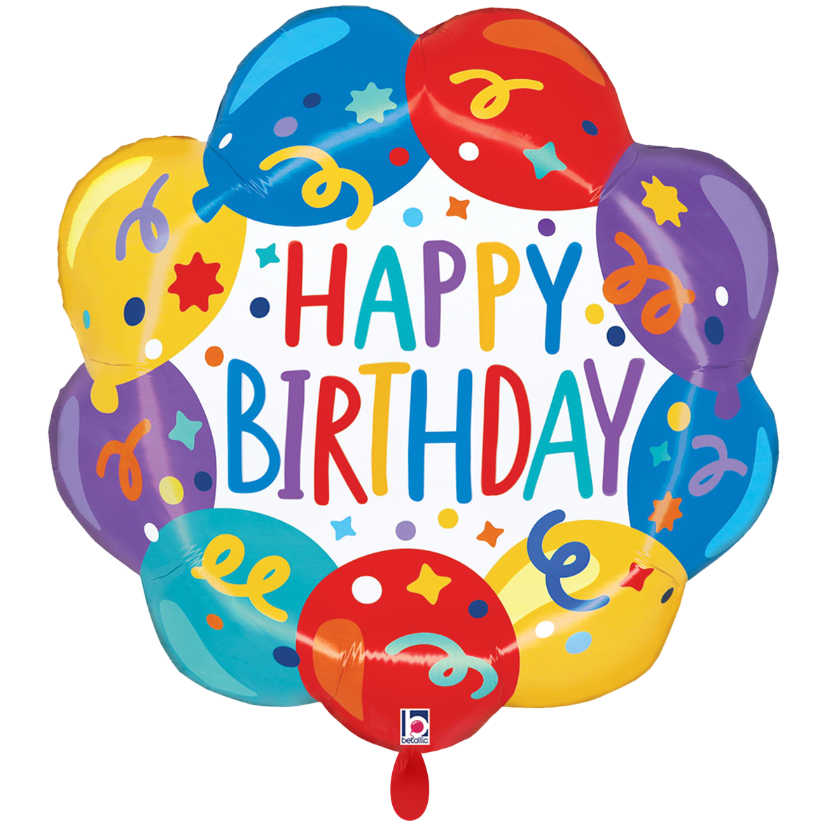 1 Balloon - Birthday Balloon Wreath