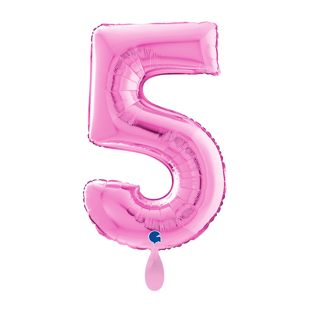1 Balloon XL - Number 5 - Fuxia