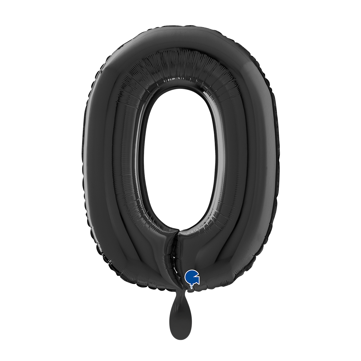 1 Balloon XL - Number 0 - Black