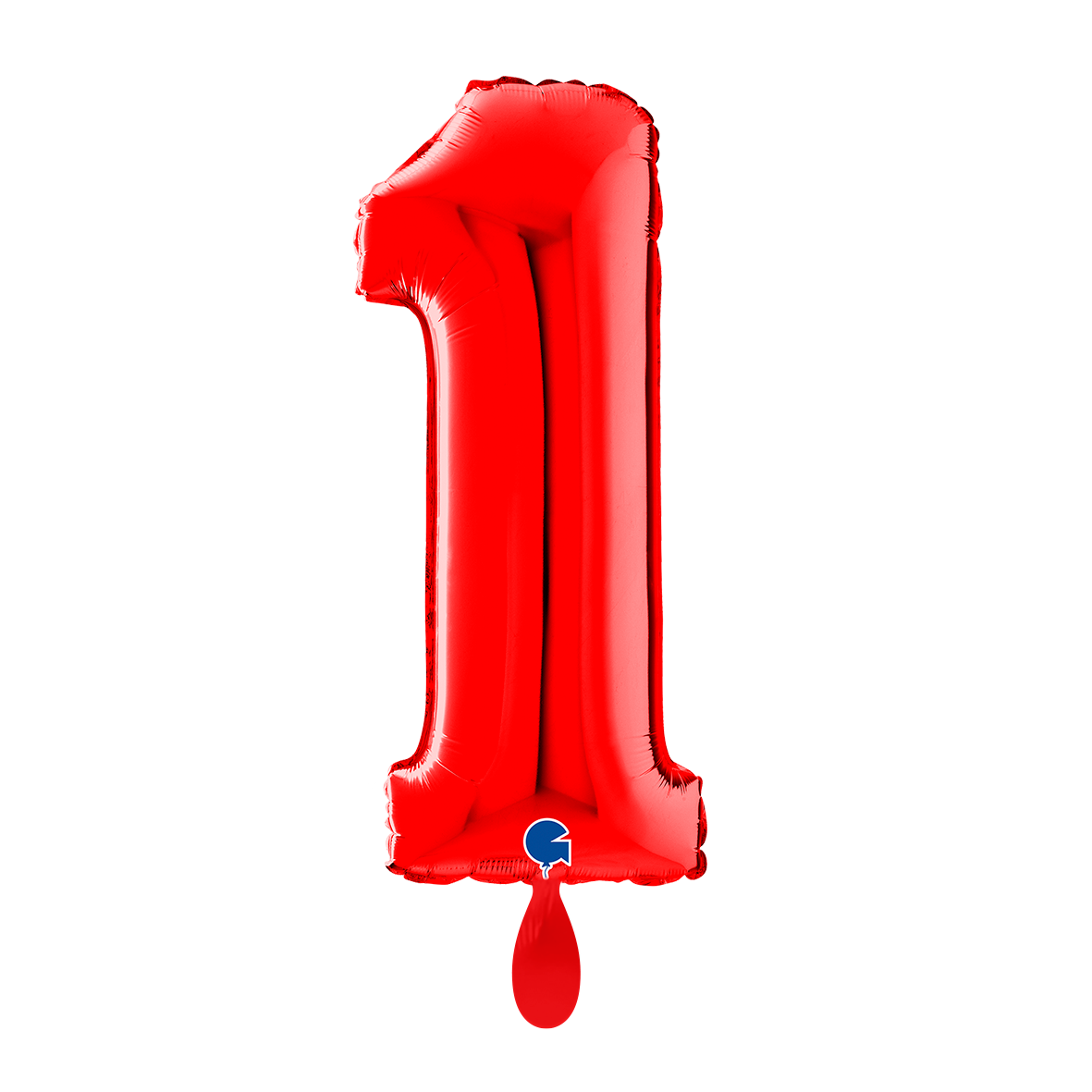 1 Balloon XL - Number 1 - Red