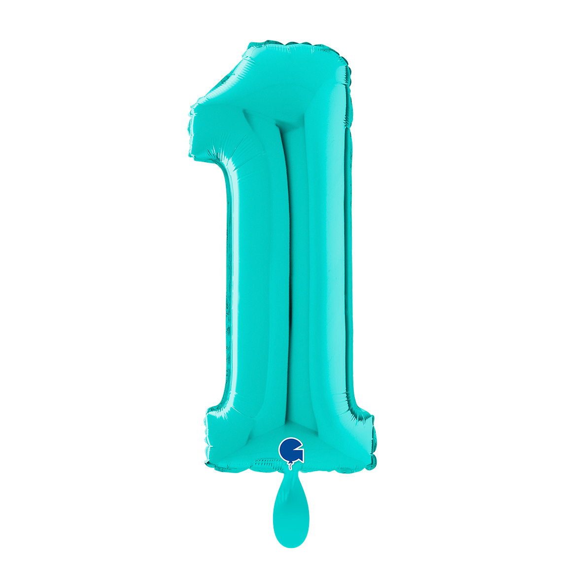 1 Balloon XL - Number 1 - Tiffany