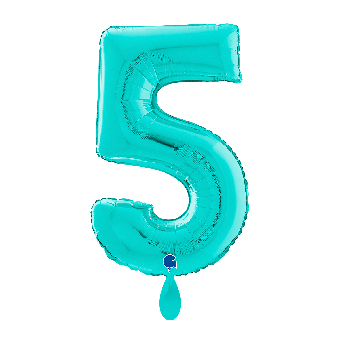 1 Balloon XL - Number 5 - Tiffany