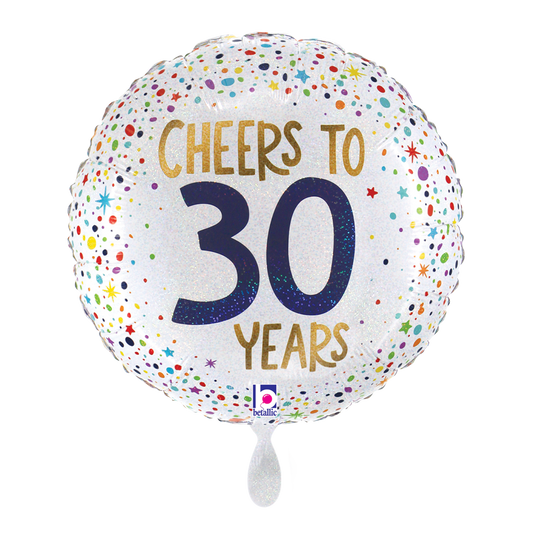 1 Balloon - Cheers To 30 Years