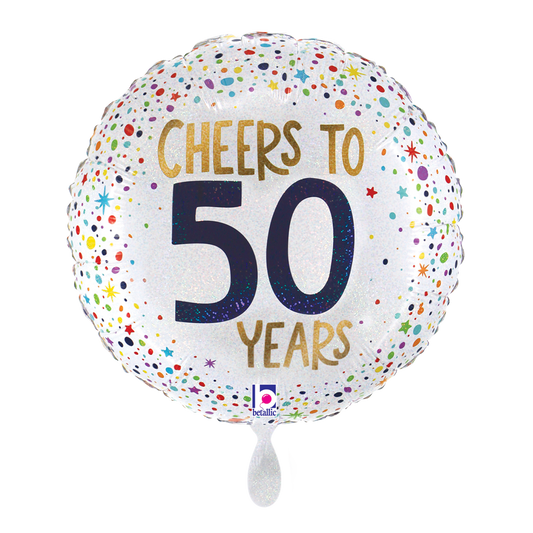 1 Balloon - Cheers To 50 Years