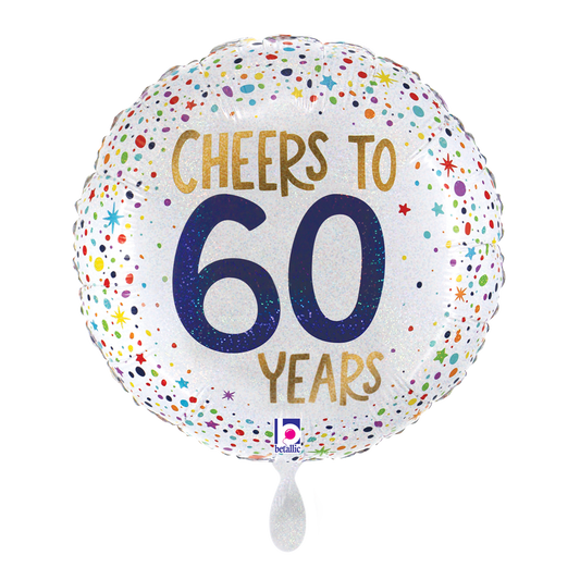 1 Balloon - Cheers To 60 Years