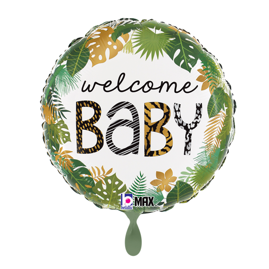 1 Balloon - Jungle Welcome Baby