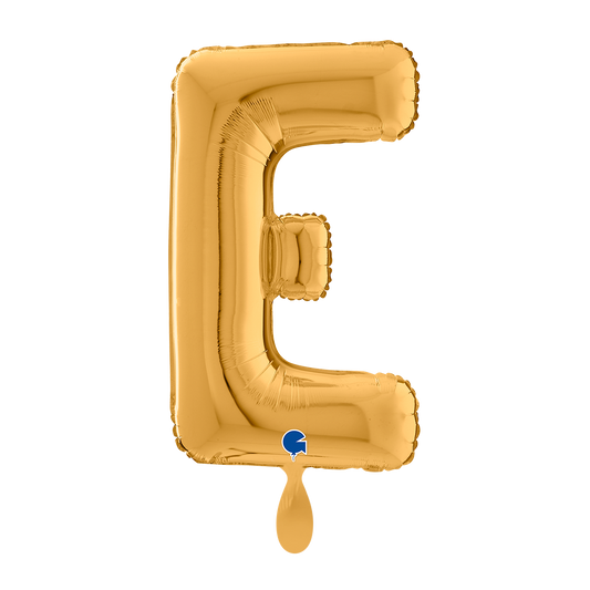 1 Balloon XL - Letter E - Gold