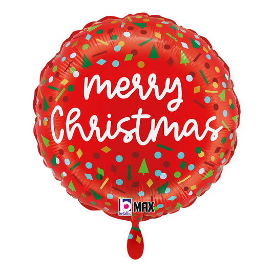 1 Balloon - Christmas Confetti