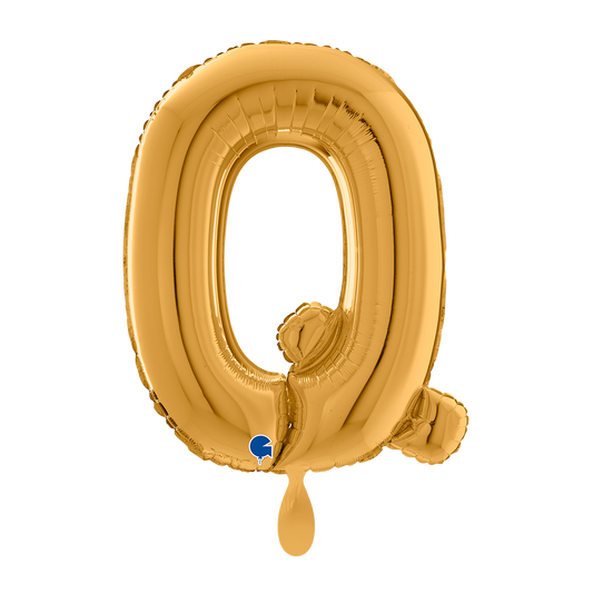 1 Balloon XL - Letter Q - Gold