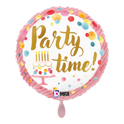 1 Balloon - Satin Birthday Pink Party