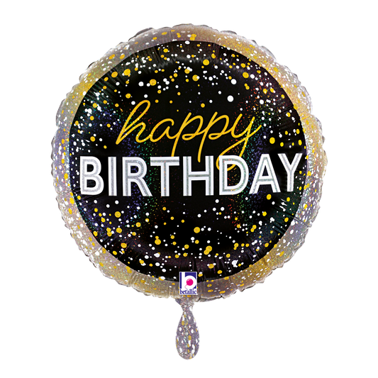 1 Balloon - Metallic Birthday Party