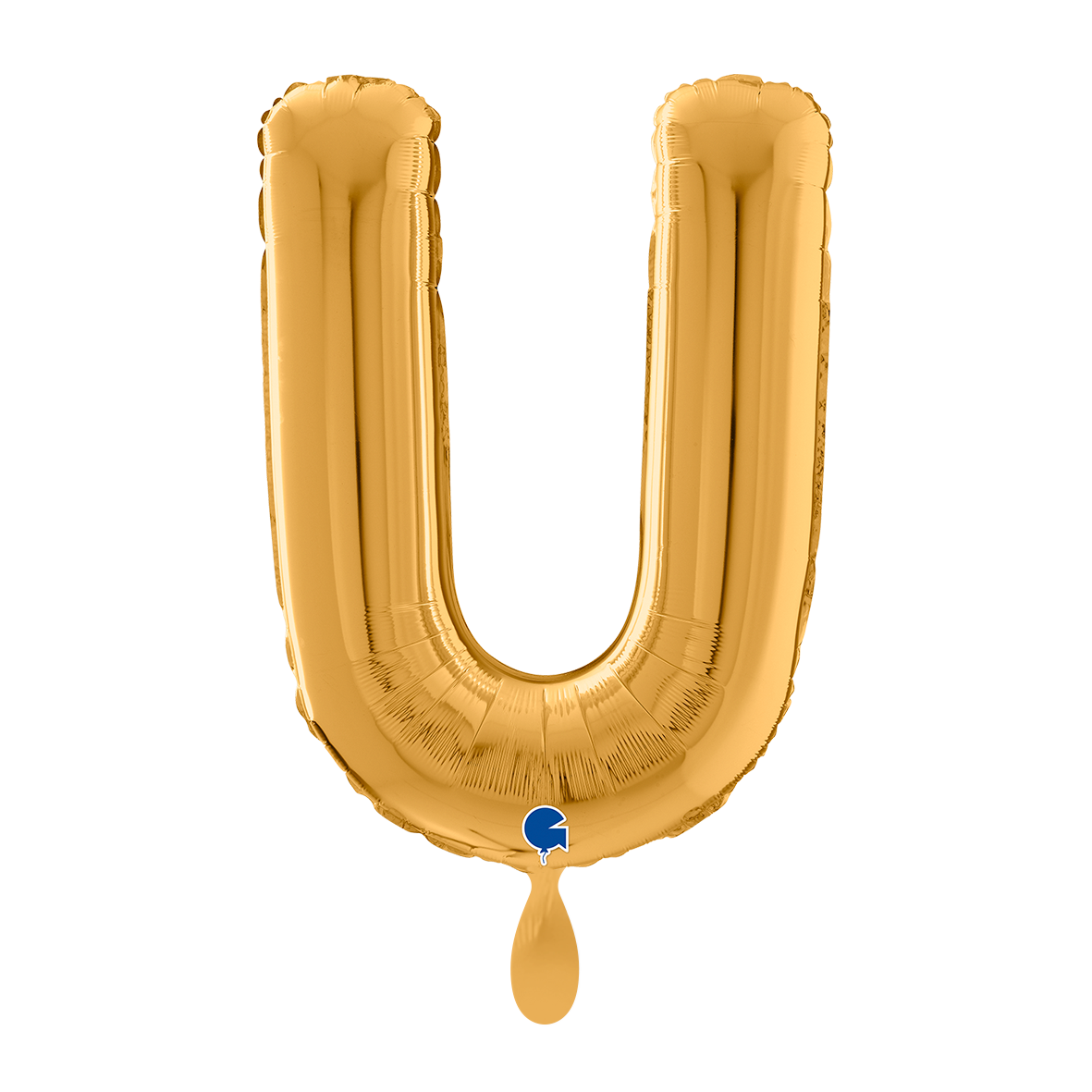 1 Balloon XL - Letter U - Gold