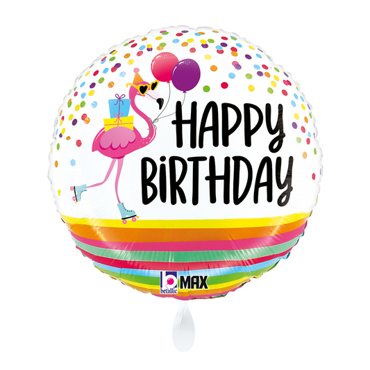 1 Balloon - Flamingo Birthday Party