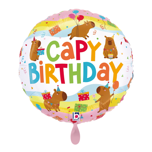 1 Balloon - Capybara Birthday