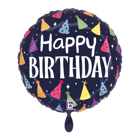 1 Balloon - Birthday Party Hats
