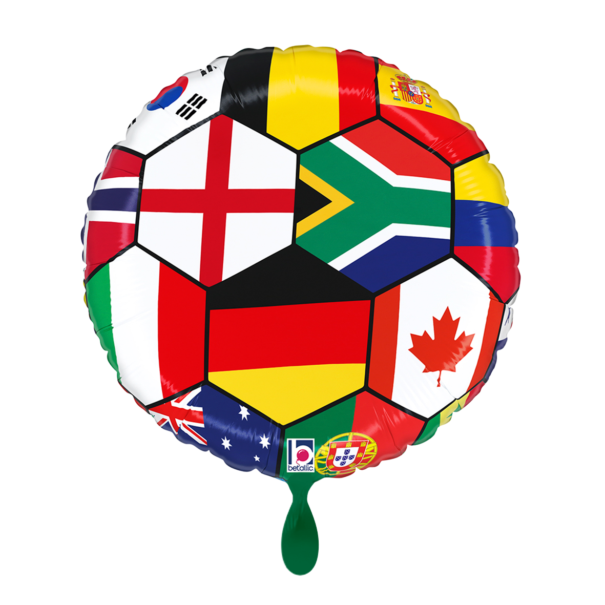 1 Balloon - Soccer Ball Nations