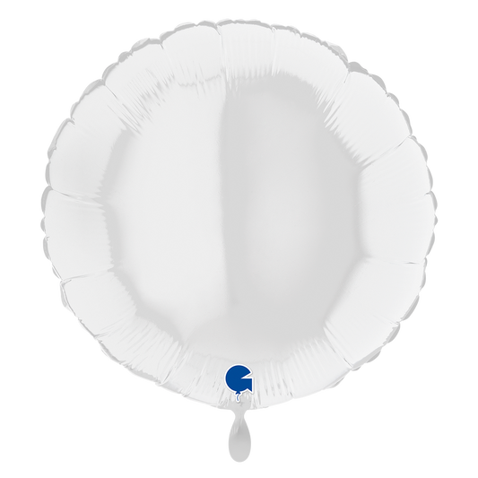 1 Balloon XL - Round 31inc White
