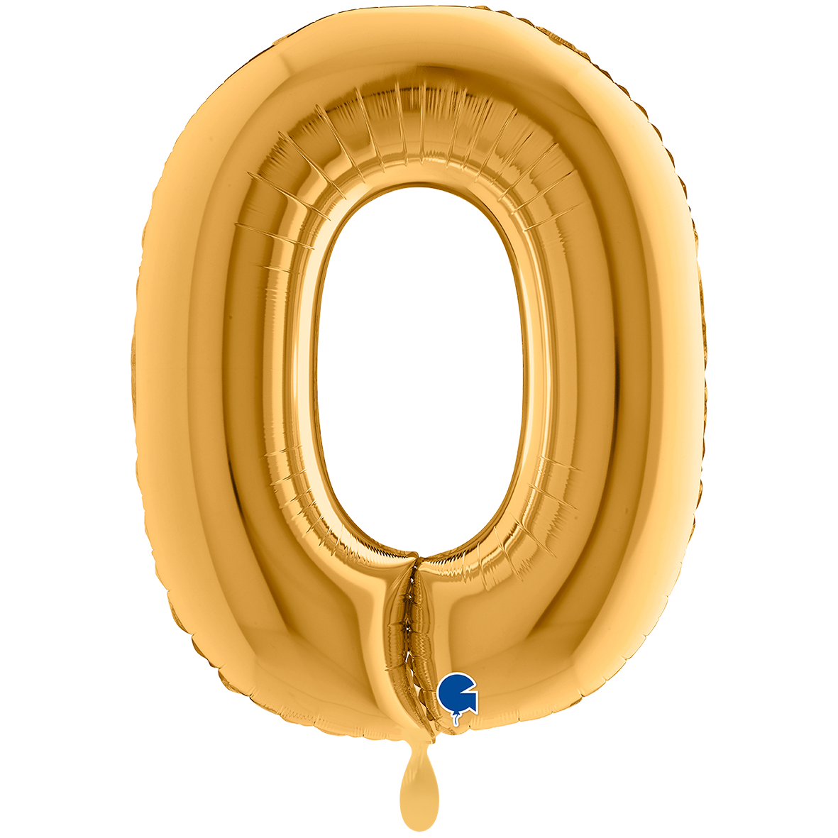 1 Balloon XXL - Letter O - Gold