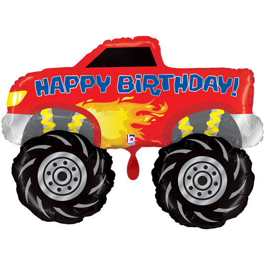 1 Balloon XXL - Monster Truck Birthday