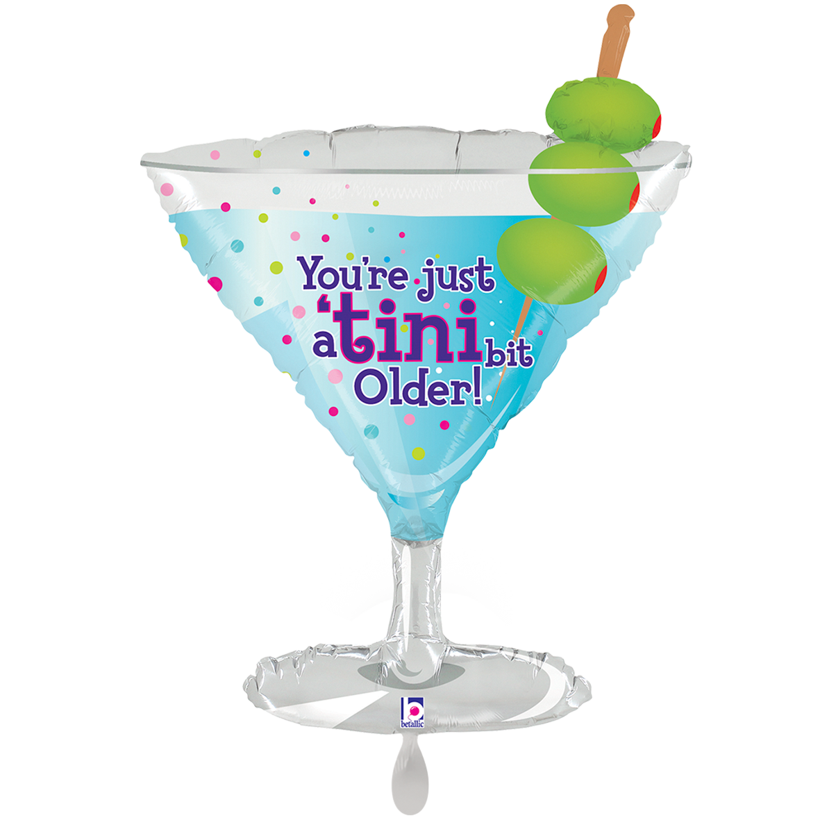 1 Balloon XXL - Tini Bit Older Birthday