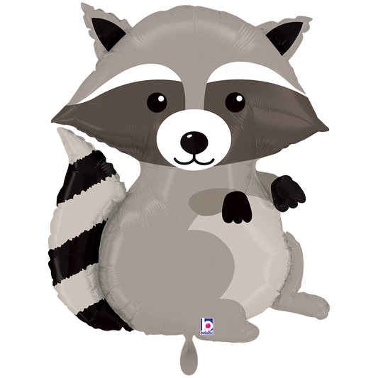 1 Balloon XXL - Woodland Raccoon