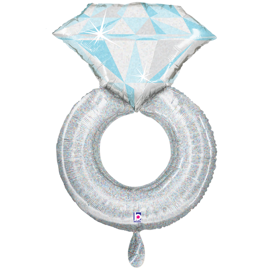 1 Balloon XXL - Platinum Wedding Ring